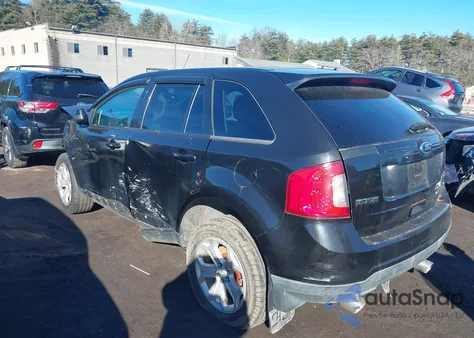 2013 Ford Edge Sel from USA, damaged, VIN 2FMDK4JC2DBA84978